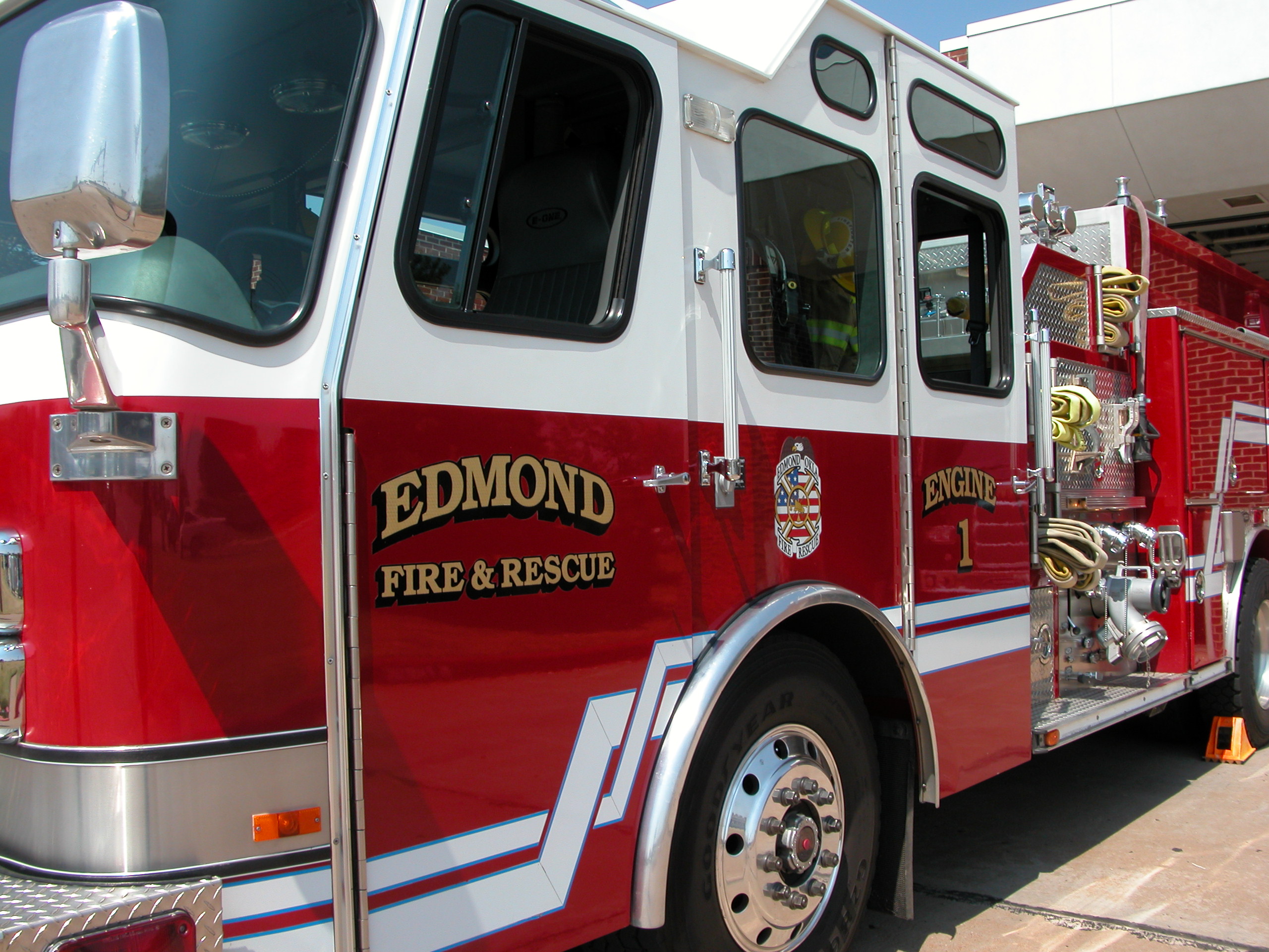 Edmond Fire Truck Close Up