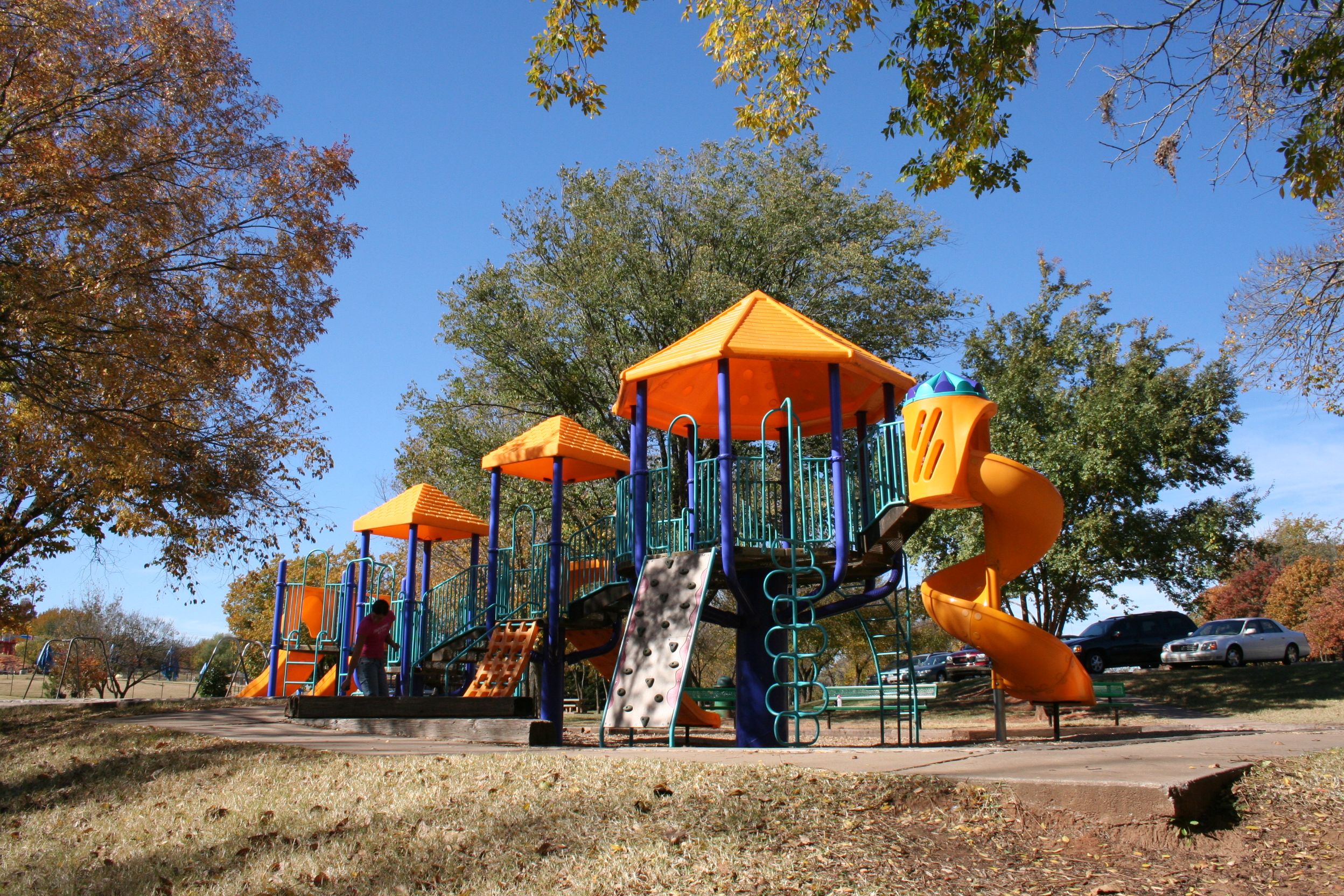 E.C. Hafer Park Fall Playground
